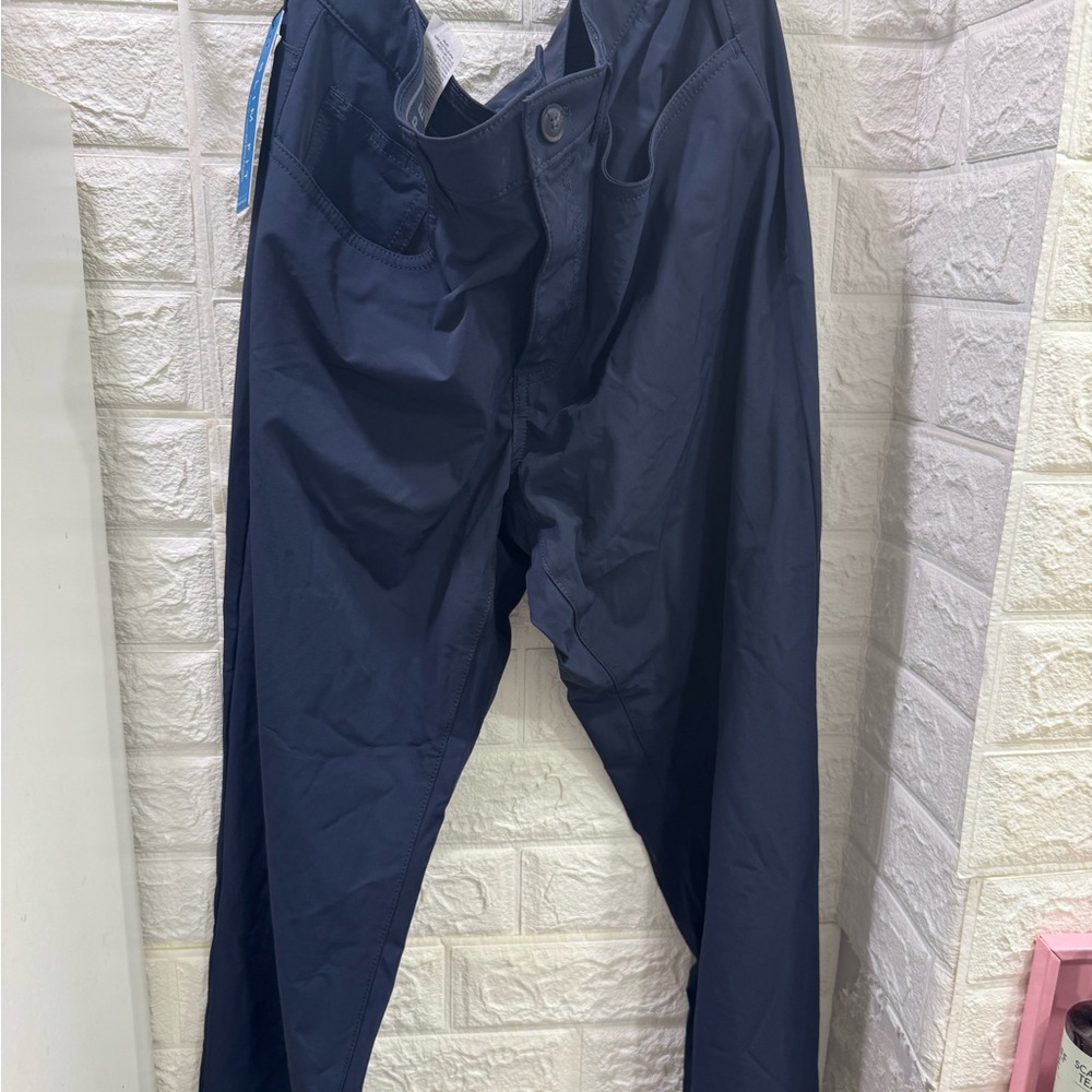 Men's Navy Chinos